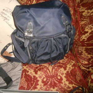 MZ WALLACE Dawn Marlena Backpack w/Silver Hardware